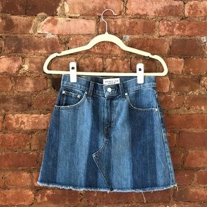 Derek Lam denim mini skirt
